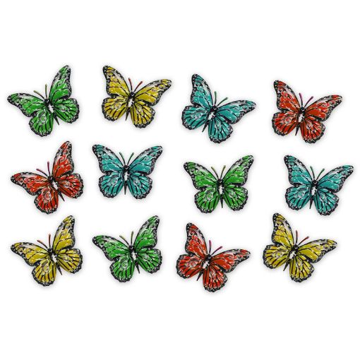 Picture of Primus Multicoloured Metal Butterflies