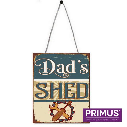 Picture of Primus "Dad's Shed" Metal Plaque