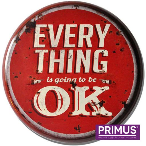 Picture of Primus "Everything Is OK" Circular Metal Plaque