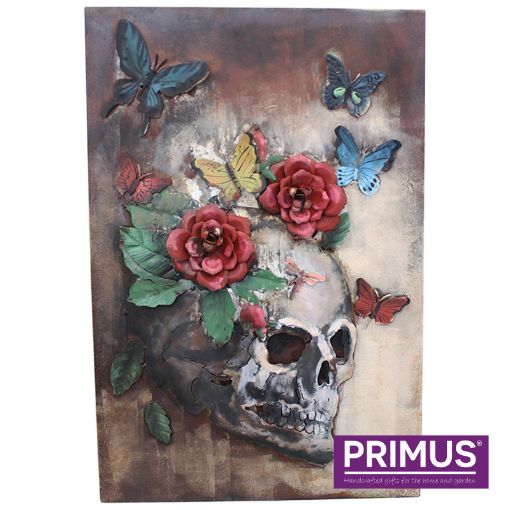 Picture of Primus Floral Skull Wall Art