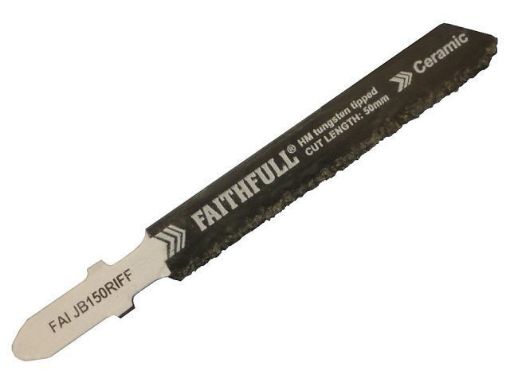 Picture of Faithfull Jigsaw Blades For Riff Tile Cutting Pack