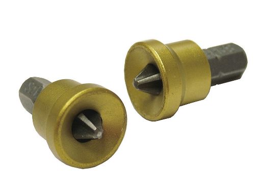 Picture of Faithfull Drywall Screwdriver Adaptor Bits - PH2 x 2