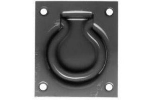 Picture of Perry Trade Black Trap Door Lifting Ring / Handle