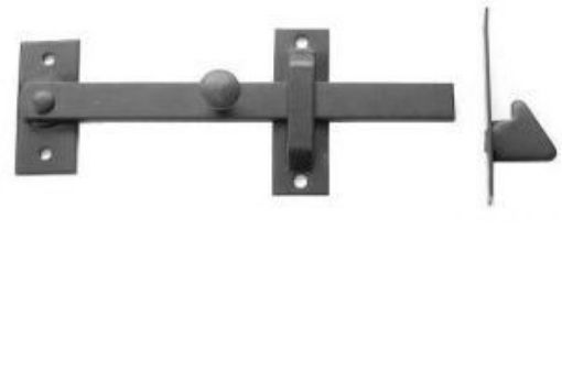 Picture of Perry Drop Latch, Keep & Catch - Galvanised