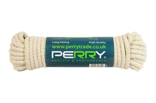 Picture of Perry 6mm Diamond Braided Poly Cotton Sash Cord - 12.5m Hank