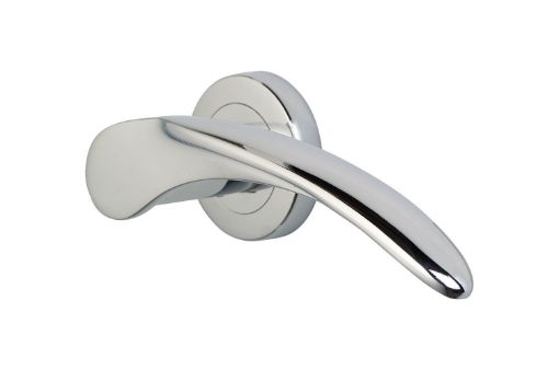 Picture of Perry N0.5601 149mm Horizon Oria Designer Lever Handles On 50mm Round Rose