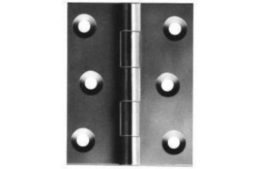 Picture of Perry 100mm / 4in Double Pressed Butt Hinges - Self Colour