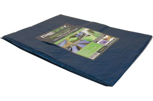 Picture of Perry 5.4m x 3.5m 80GSM Tarpaulin - Blue