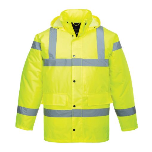 Picture of Portwest S460 Hi-Vis Traffic Jacket - Yellow