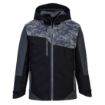 Picture of Portwest S601 X3 Reflective Jacket - Black/Grey