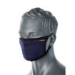 Picture of Portwest CV33 - 2-Ply Anti-Microbial Fabric Face Mask with Nose Band (25 Pack) - Navy Blue
