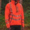 Picture of Arbortec Breatheflex Waterproof Smock Hi-Vis Jacket - Orange