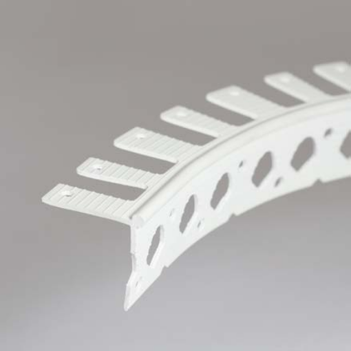 Picture of Locusrite Plastic (PVC-U) Plaster Arch Bead 2-3mm x 2.5m