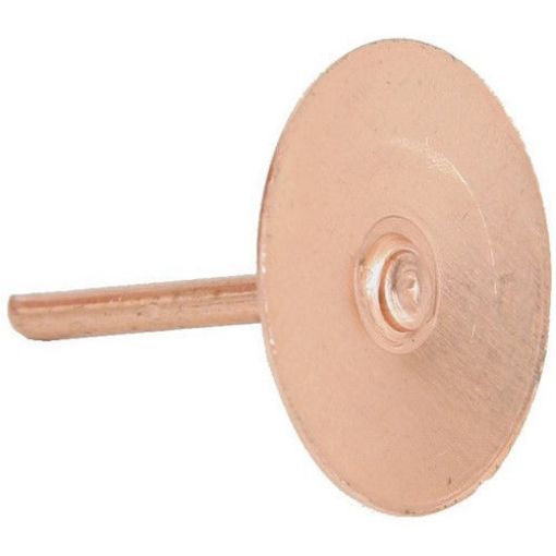 Picture of Copper Disc Rivets (Crampions) - Box of 1,000