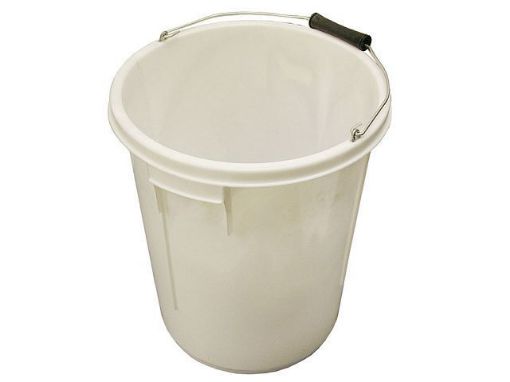 Picture of Faithfull 5 Gallon / 25 Litre Mixing Bucket - White