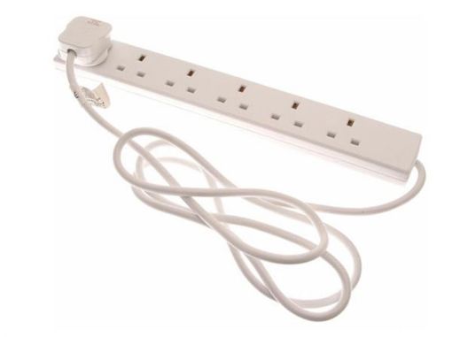 Picture of SMJ 6 Socket Extension Lead 13 Amp 2 Metre (B6W2MP)