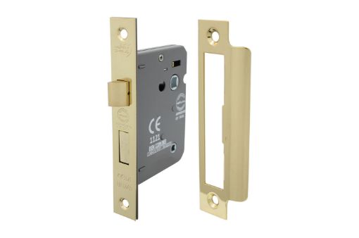 Picture of Perry Shield CE Certifire Bathroom Lock With Removable Plate - FD60