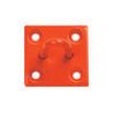 Picture of Perry Chain Staple On Plate x2 - Galvanised - 50 x 50mm