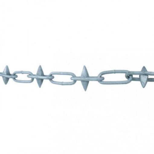 Picture of Perry Spiked (Alternate Link) Chain - Galvanised - 6mm x 50mm
