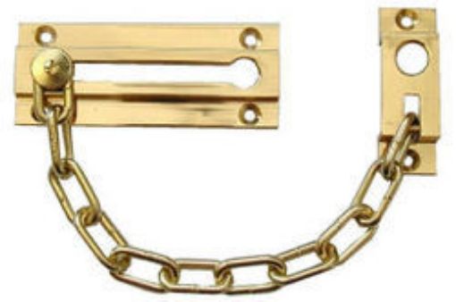 Picture of Perry Pack Door Security Chain - 100mm