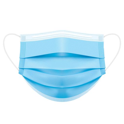 Picture of Portwest P031 Base Medical Mask Type IIR (Individually Wrapped) - Blue