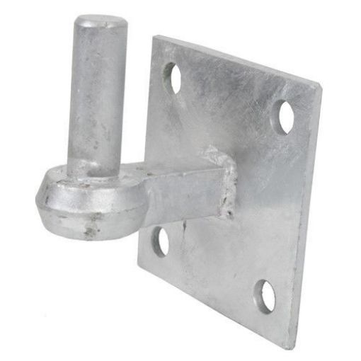 Picture of 3/4in Hook on Square 4in x 4in Backplate Galvanised