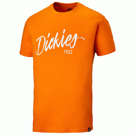 Picture of Dickies 1922 Hanston Graphic T-Shirt - Orange
