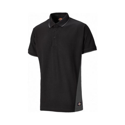 Picture of Dickies 2 Tone Polo Shirt - Grey/Black