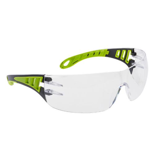 Picture of Portwest PS12 Clear Tech Look Safety Glasses