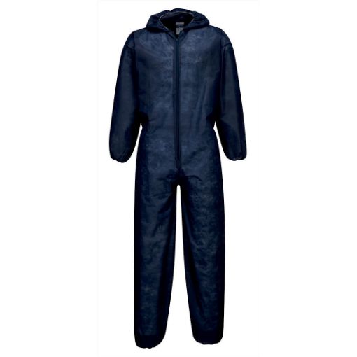 Picture of Portwest ST11 Disposable Coverall - Navy