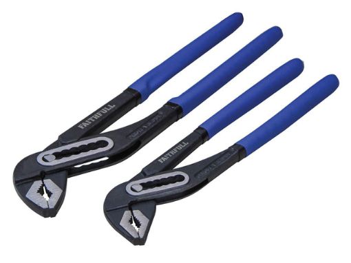 Picture of Faithfull Water Pump Pliers Twin Pack - 250mm/300mm