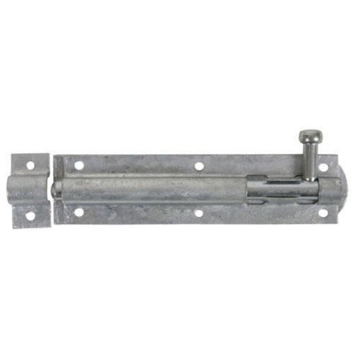 Picture of Tower Bolt Straight Galvanised Prepack - 4in
