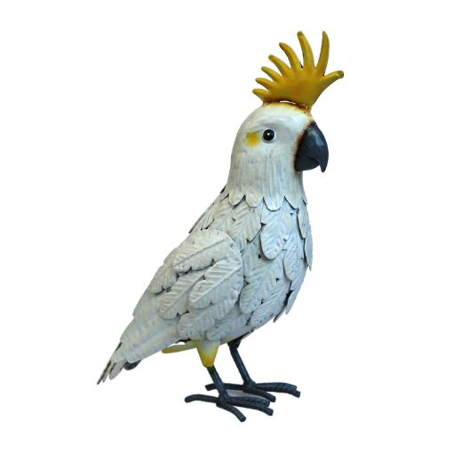Picture of Primus Metal Yellow Crested Cockatoo