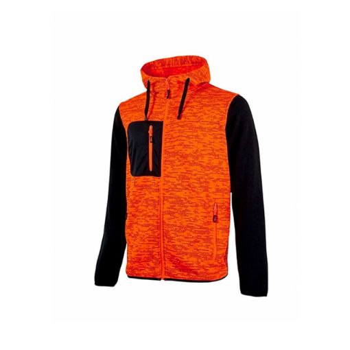 Picture of U-Power Rainbow Fleece Jacket - Fluorescent Orange