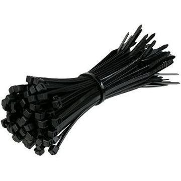 ForgeFix Cable Ties In Various Size and Black & White colour 