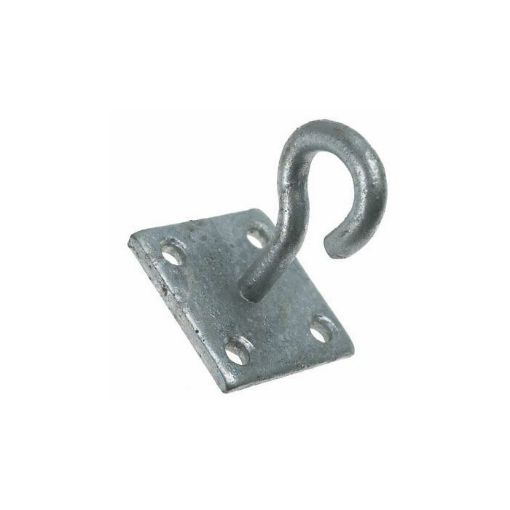 Picture of Perry Chain Hook on Plate (Twin Pack) - 50 x 50mm