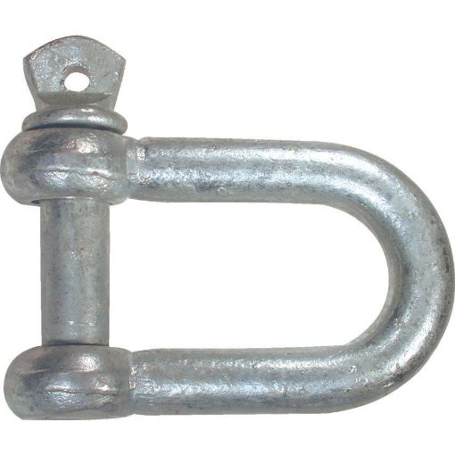 Picture of 8mm Galvanised Dee Shackles - Pack of 5