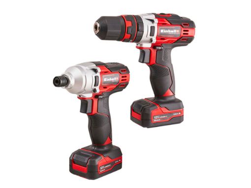Picture of Einhell 12V 2x2Ah Combi Drill Impact Driver Twin Kit