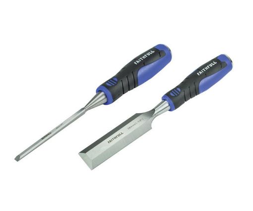 Picture of Faithfull Soft Grip Bevel Edge Chisels