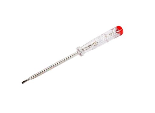 Picture of Bahco Insulated Screwdriver/Voltage Tester - Transparent/Red, 140mm