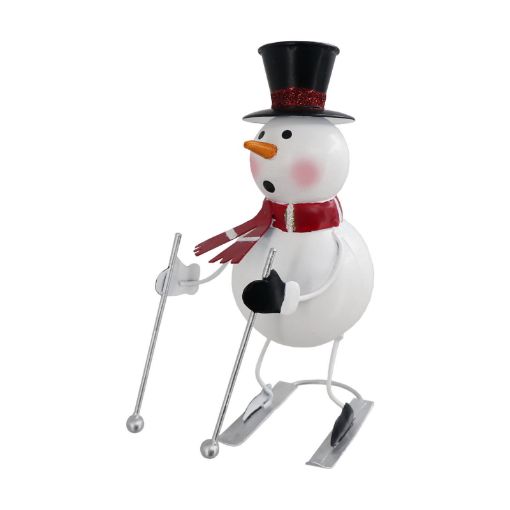 Picture of Primus Metal Snowman Skiing