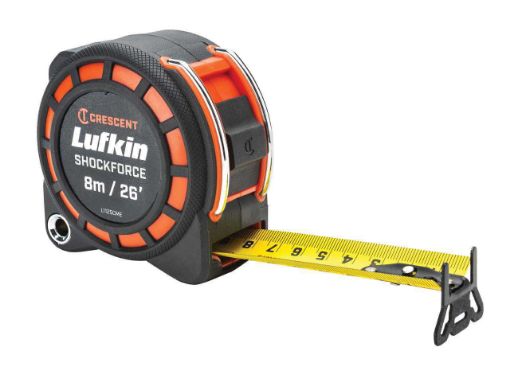 Picture of Lufkin Shockforce Dual-Sided Tape 8m/26ft (Width 30mm)
