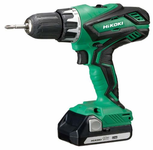 Picture of Hitachi 18V Cordless Combi Drill With 2 X 1.5AH Batteries