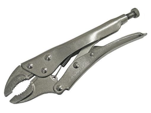 Picture of Faithfull Locking Plier 230mm (9in) Curved Jaw