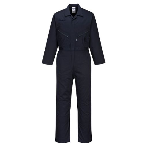 Picture of Portwest C815 - Kneepad Coverall Dark Navy