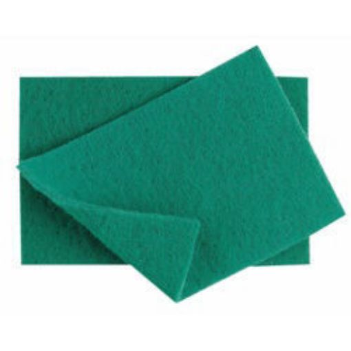 Picture of Robert Scott Industrial Green Scouring Pads Pack 10