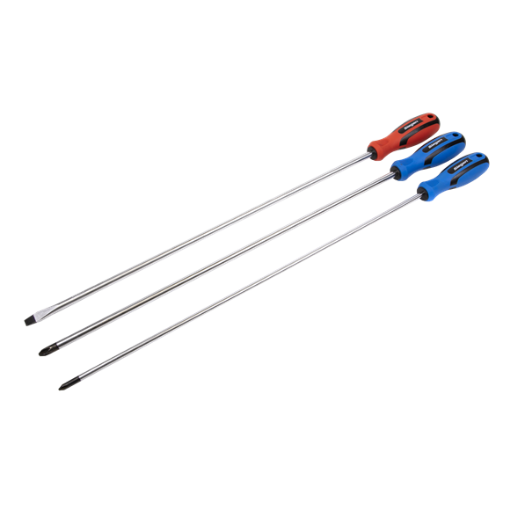 Picture of Sealey 3 Piece Extra-Long Screwdriver Set