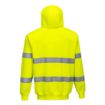 Picture of Portwest  B305 Hi-Vis Full Zip Hooded Sweatshirt - Yellow