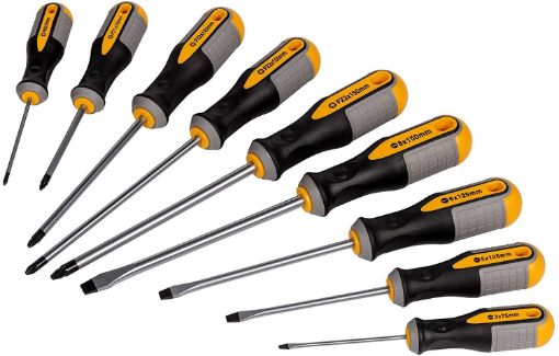 Picture of Roughneck 9 Piece Screwdriver Set