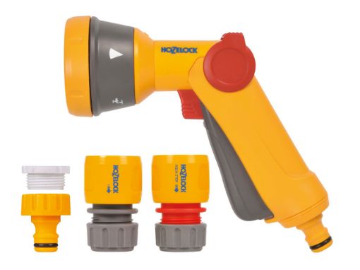 Picture of Hozelock 2340 Multi Spray Gun Starter kit With Fittings